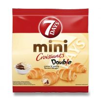 7 Days Croissants Double mini kakao & vanilka 185 g
