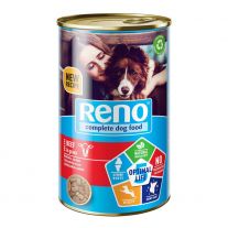 Reno Kúsky Pes Optimal Life5 hovädzie 1240g v omáčke