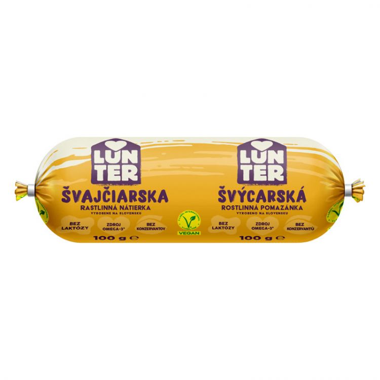 LUNTER Švajčiarska nátierka  100g