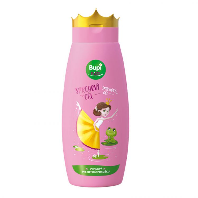 Bupi Kids sprchový gél 250ml, ružový