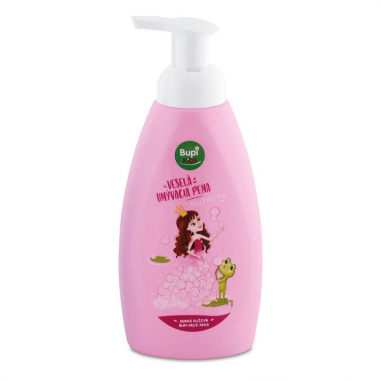 Bupi Kids Umývacia pena 500ml ružová
