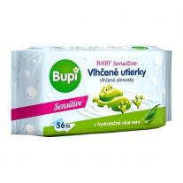 Bupi Vlhčené utierky Sensitive 56ks