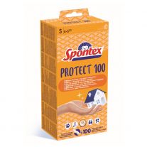 Spontex Protect jednorázové rukavice vel. S, 100 ks