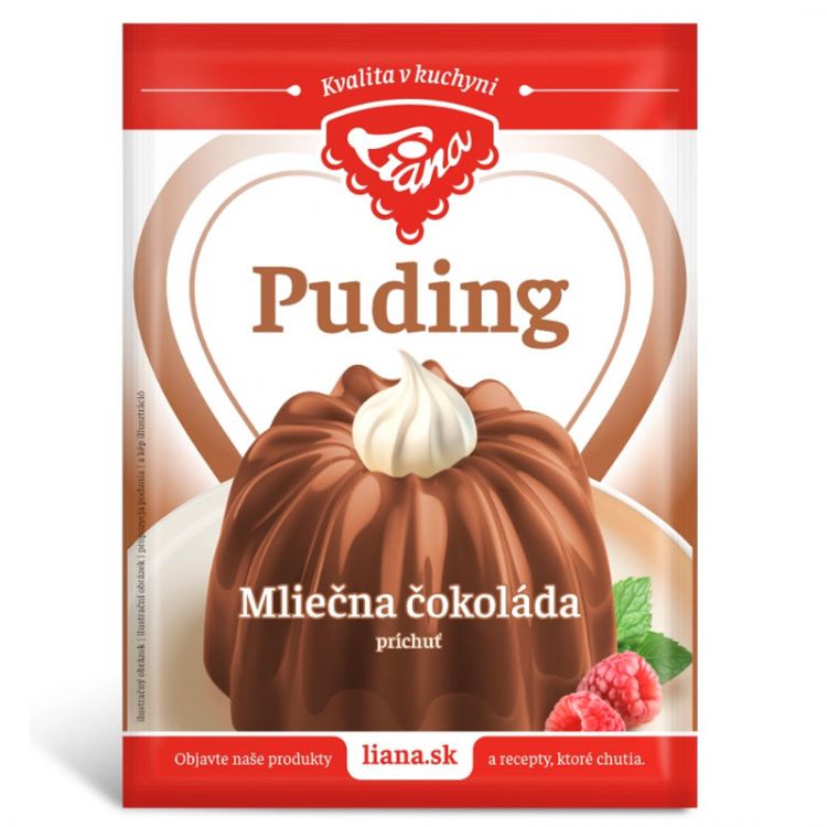 Liana puding mliečna čokoláda 45g