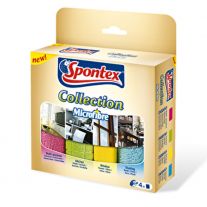 Spontex Collection utierky z mikrovlákna 4 ks