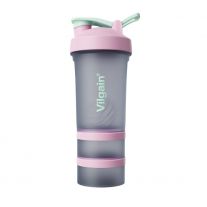 Vilgain Shaker Pro 2Go Unicorn 450 ml + 150 ml + 100 ml