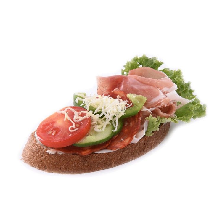 Chlebíček prosciutto na 100 g