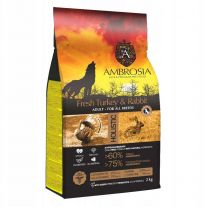 Ambrosia Fresh Morčacie&králik 35% 2kg