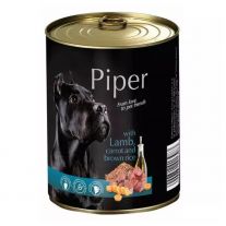 Piper konzerva pre psa s jahňacím mäsom a mrkvou 400g