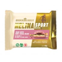Nelina Sport Premium  ruby&white chocolate with pistachio&hazelnut 62g