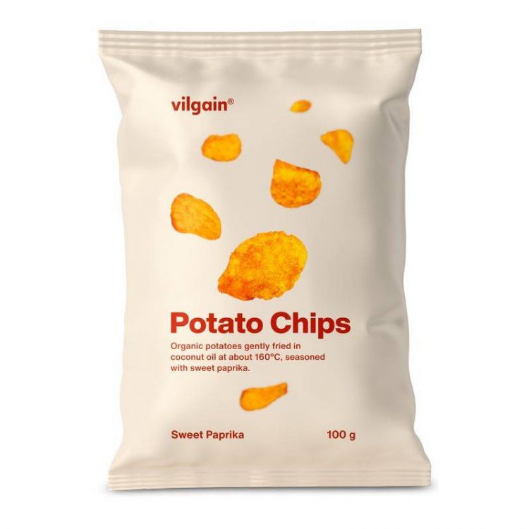 Vilgain Zemiakové chipsy BIO sladká paprika 100 g