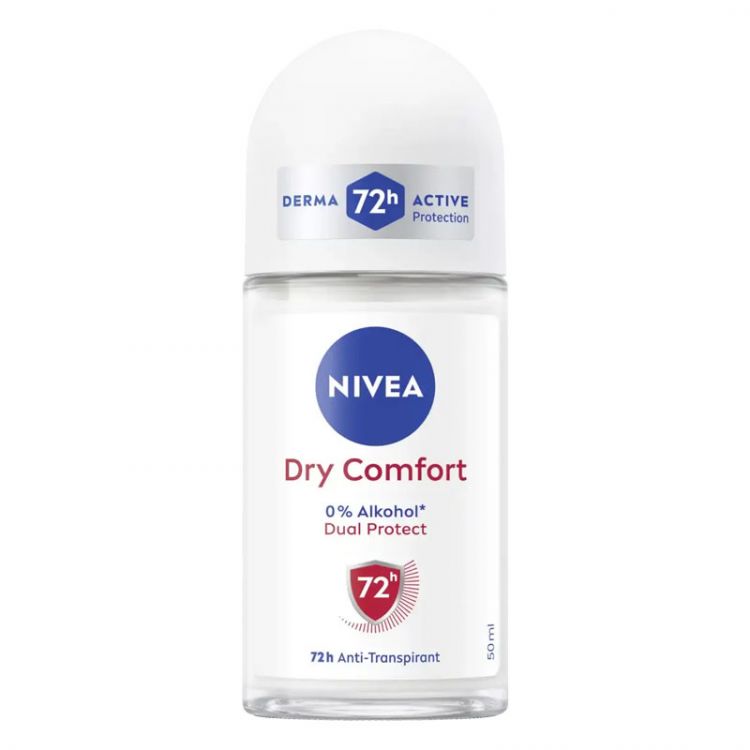 Nivea roll-on 50 ml Dry Comfort 0% Alcohol