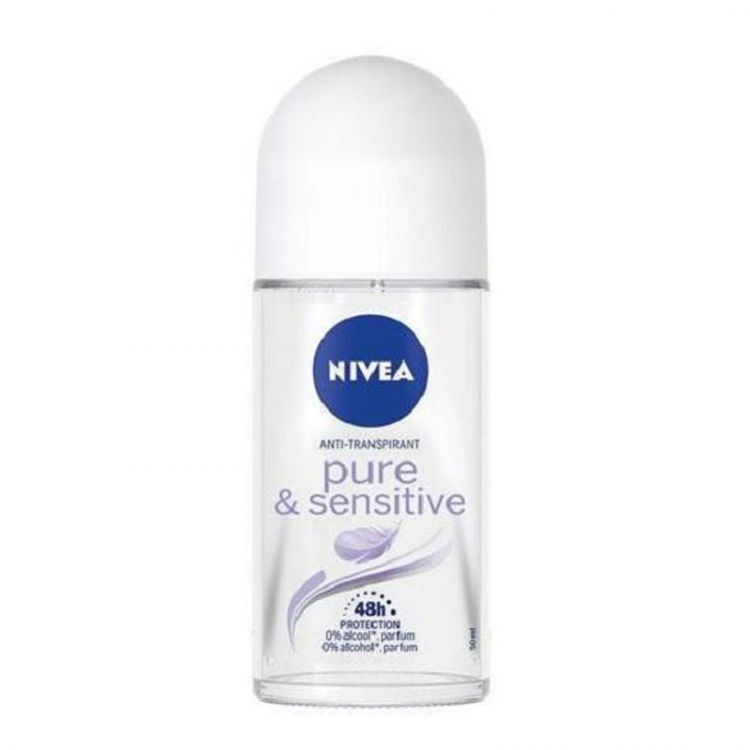 Nivea Roll on Pure & Sensitive - 50ml