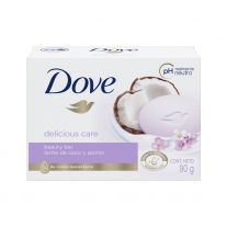 Dove Soap Beauty Cream Bar - Delicious Care - Coconut Milk 90g EXPORT