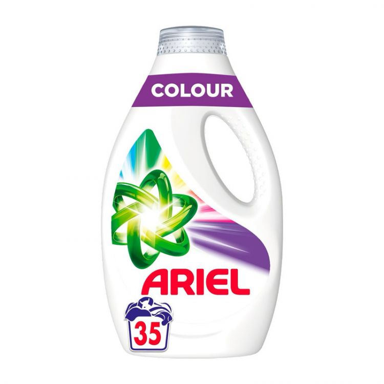 Ariel Liquid Detergent Brilliant Stain Removal Color  1225ml 35 PD
