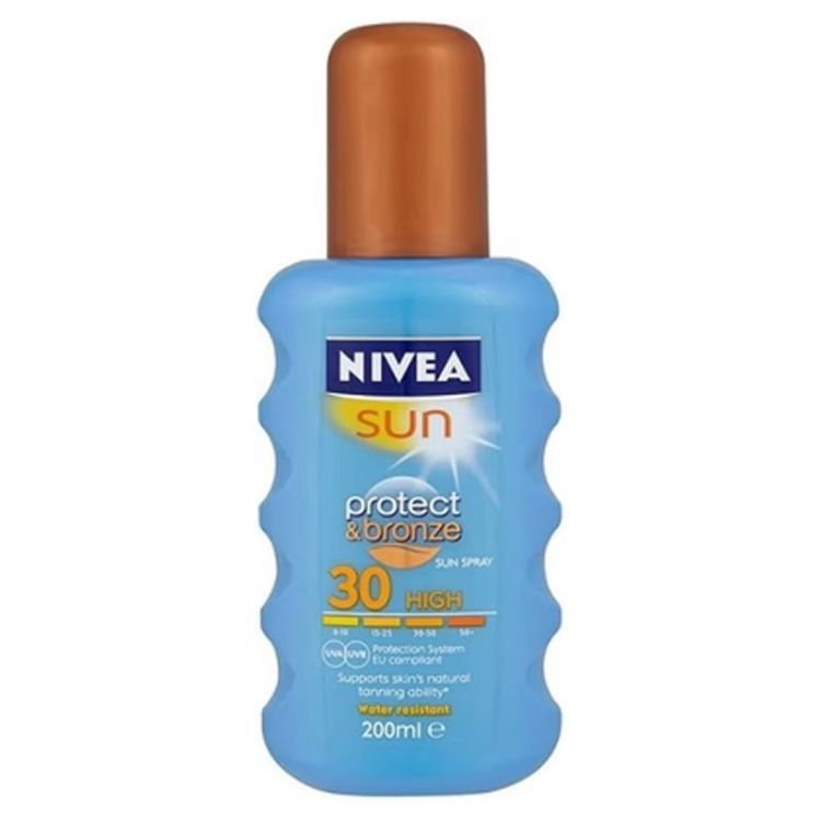 Nivea SUN Protect & Bronze SPF 30 mlieko na opaľovanie 200ml