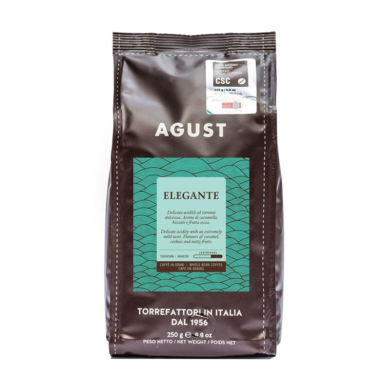 Agust Káva zrnková Elegante 250g - eDELIA.sk