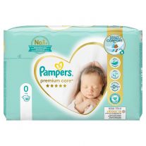 Pampers Premium Care Veľkosť 0, Plienky 30 ks, >3kg