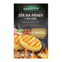 Krajánek Syr na gril a na panvicu 2x50g niva