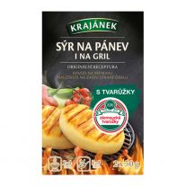 Krajánek Syr na gril a na panvicu 2x50g tvarožky