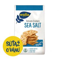 Wasa Delicate kreker morská soľ 180g