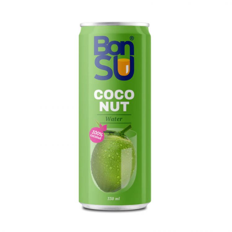 BonSU kokosová voda 100% 330ml