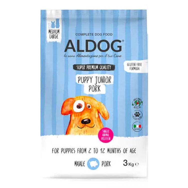 Aldog Pork Medium/Large 3kg