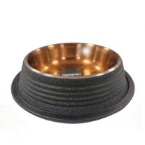 Quapas Miska pre psa protišmyková čierna 34cm/2800ml