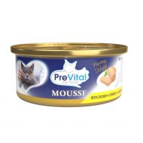 PreVital Minikonzerva Mačka kura  85g - novinka