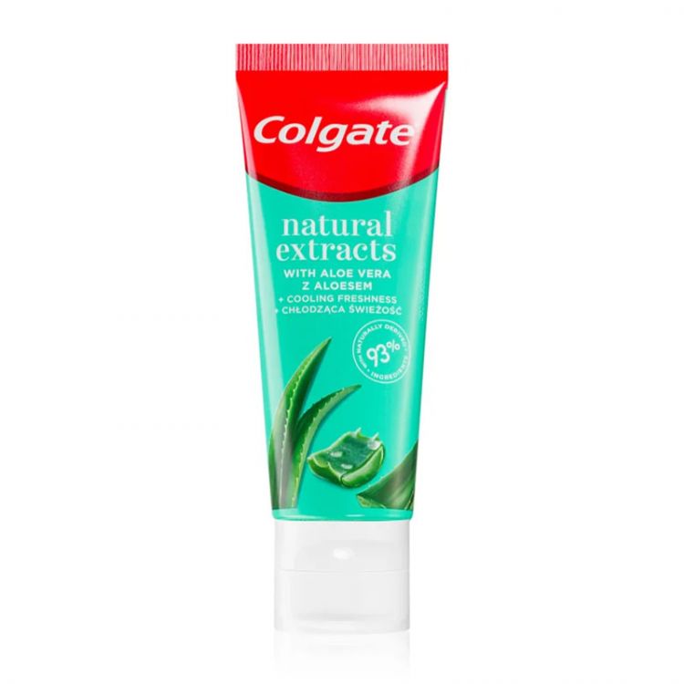 Colgate toothpaste 75 ml Natural Extracts Aloe Vera
