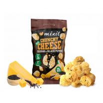 Mixit Chrumkavý syr do vrecka Cheddar & čierne korenie 20g