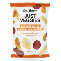 GymBeam Just Veggies zmes zeleninových lupienkov 75 g