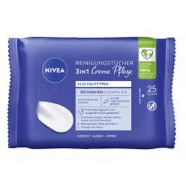 Nivea face cleanser wipes 25 pcs Creme Pflege/Cream Care