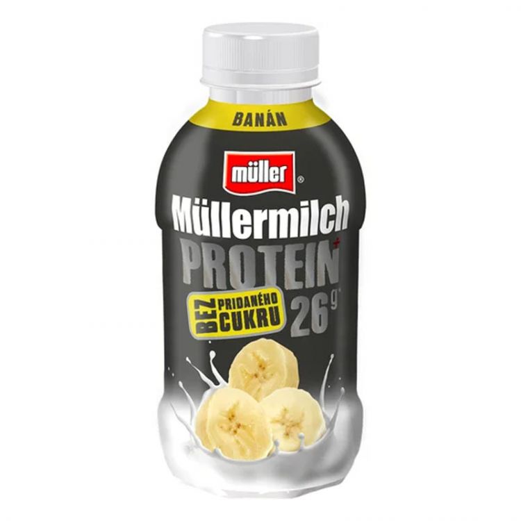 Mullermilch Protein Zero banán 400ml