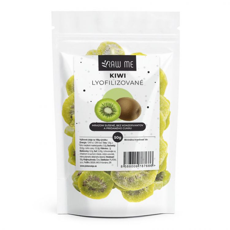 Raw Me Kiwi Lyofilizované 50g