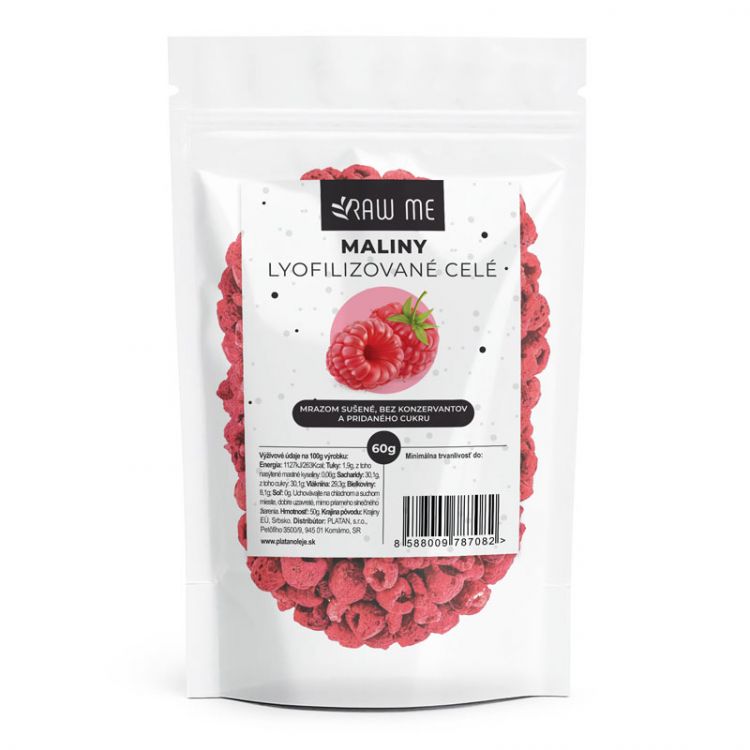 Raw Me Maliny Lyofilizované 60g