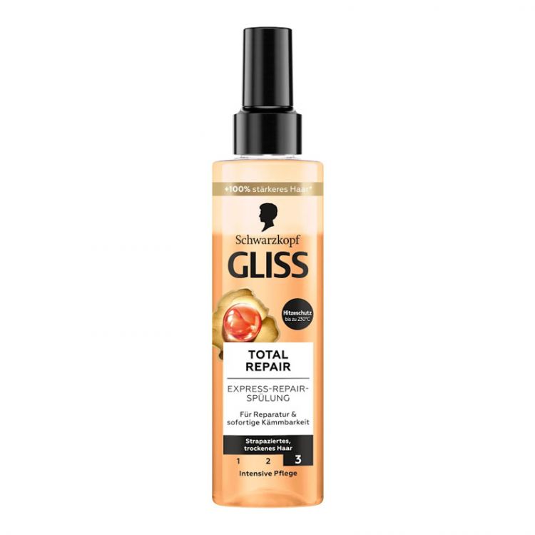 Gliss Kur hair treatment serum pump 200 ml Total Repair