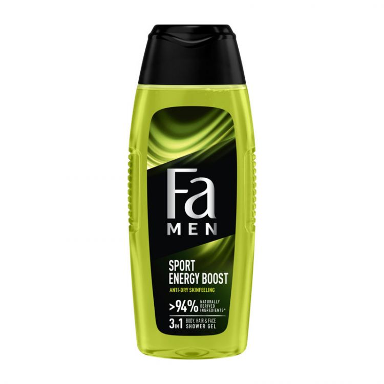 Fa shower gel men 250 ml Sport Energy Boost