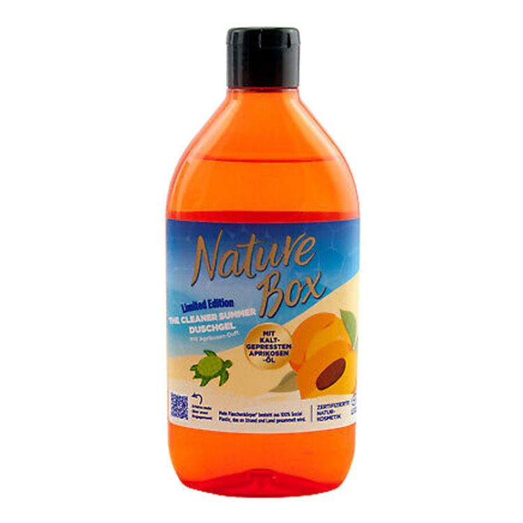 Nature Box shower gel 385 ml Cleaner Summer Aprikosen Oil