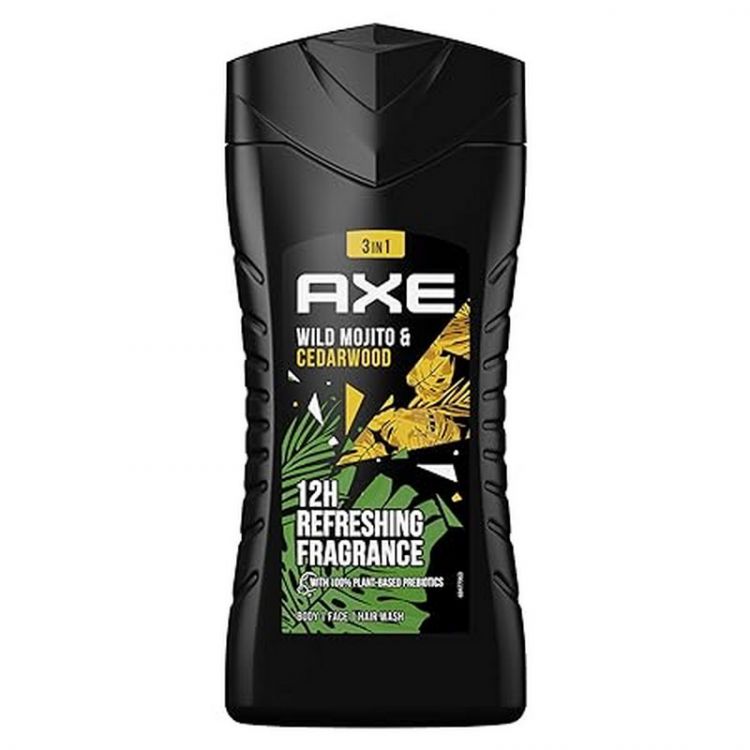 Axe shower gel 250 ml Wild Green Mojito&Cedarwood