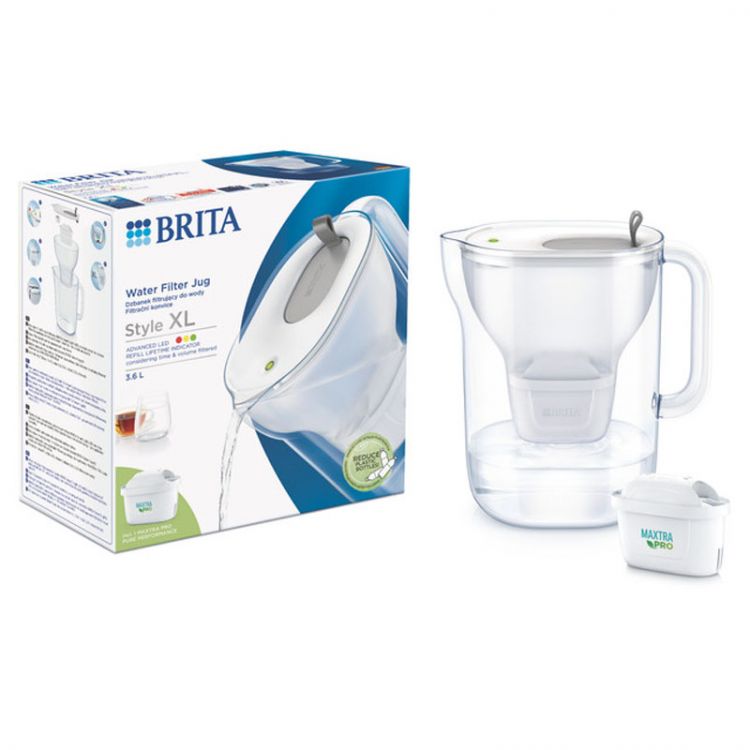 Brita Style XL kanvica 3,5l, šedá