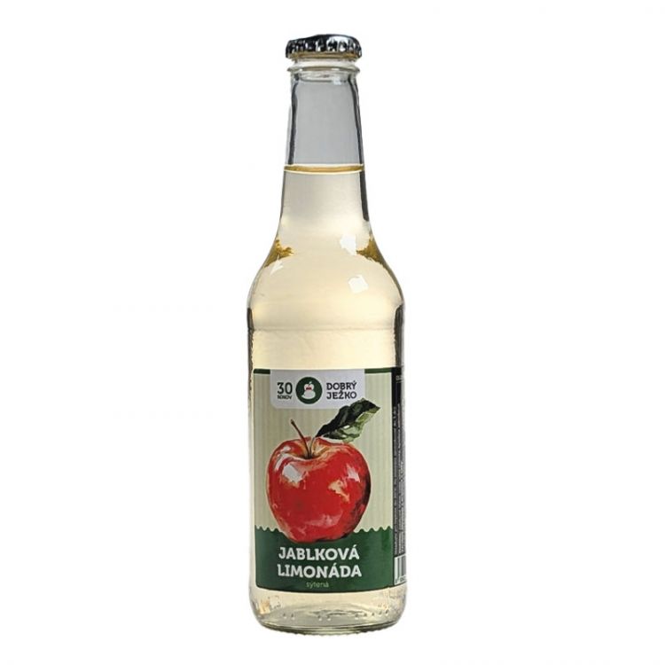 Dobrý Ježko Jablková limonáda sýtená 0,33l