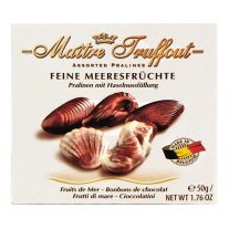 Maitre Truffout Mini pralinky - morské plody 50g