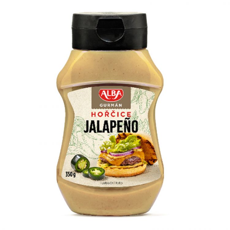 Alba Gurmán horčica jalapeno 350 g