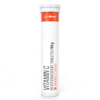 GymBeam Vitamín C 1000 mg šumivý pomaranč 20 tab