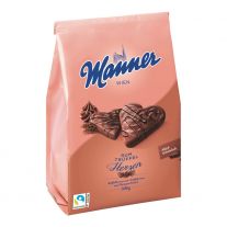 Manner rum hearts wafers 300 g