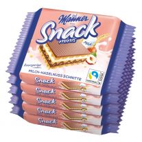 Manner Oblátky Snack Minis lieskovoorieškové 5 x 25 g