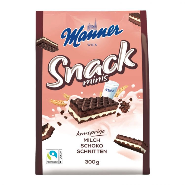 Manner Snack minis schoko 300 g