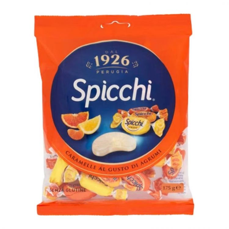 Fida tvrdé bonbóny Perugia Spicchi Agrumi s citrusovou príchuťou 175g