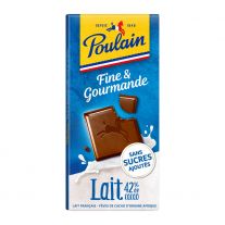 Poulain Fine Gourmande Lait 100g 
